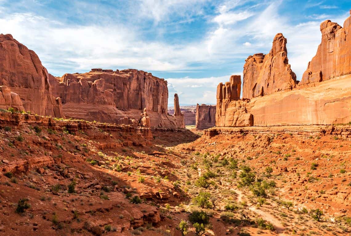 Park Avenue Viewpoint in Arches