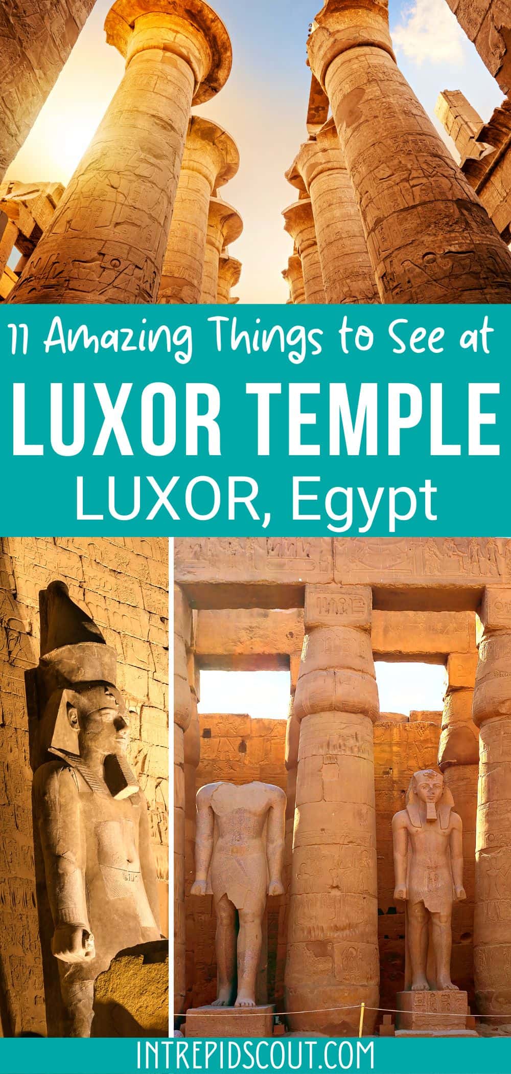 Things to See at Luxor Temple