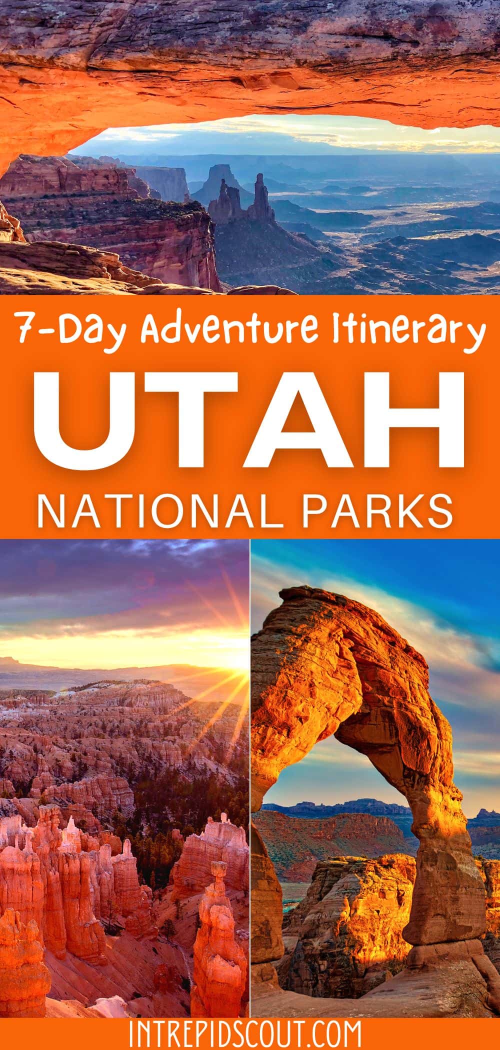 Utah National Parks 7-Day Adventure itinerary