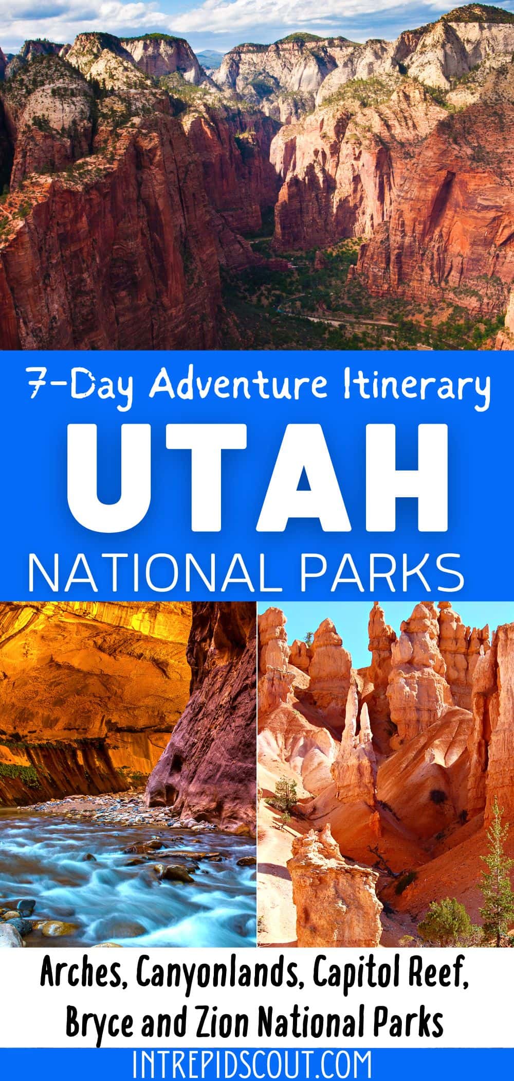 Utah National Parks 7-Day Adventure itinerary
