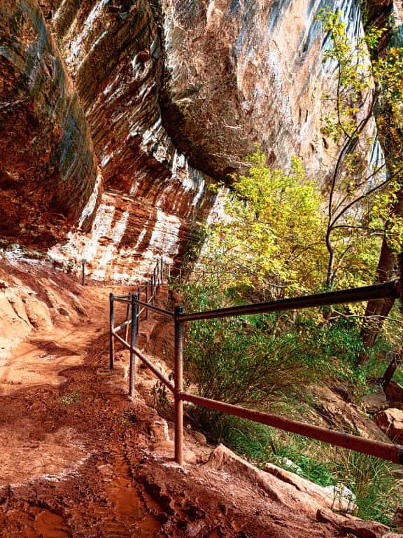 Road Trip Through Utah National Parks Emerald Pools Trail in Zion