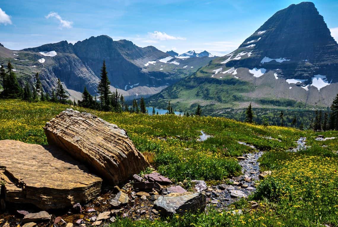 Hidden Lake Overlook Trail in Glacier