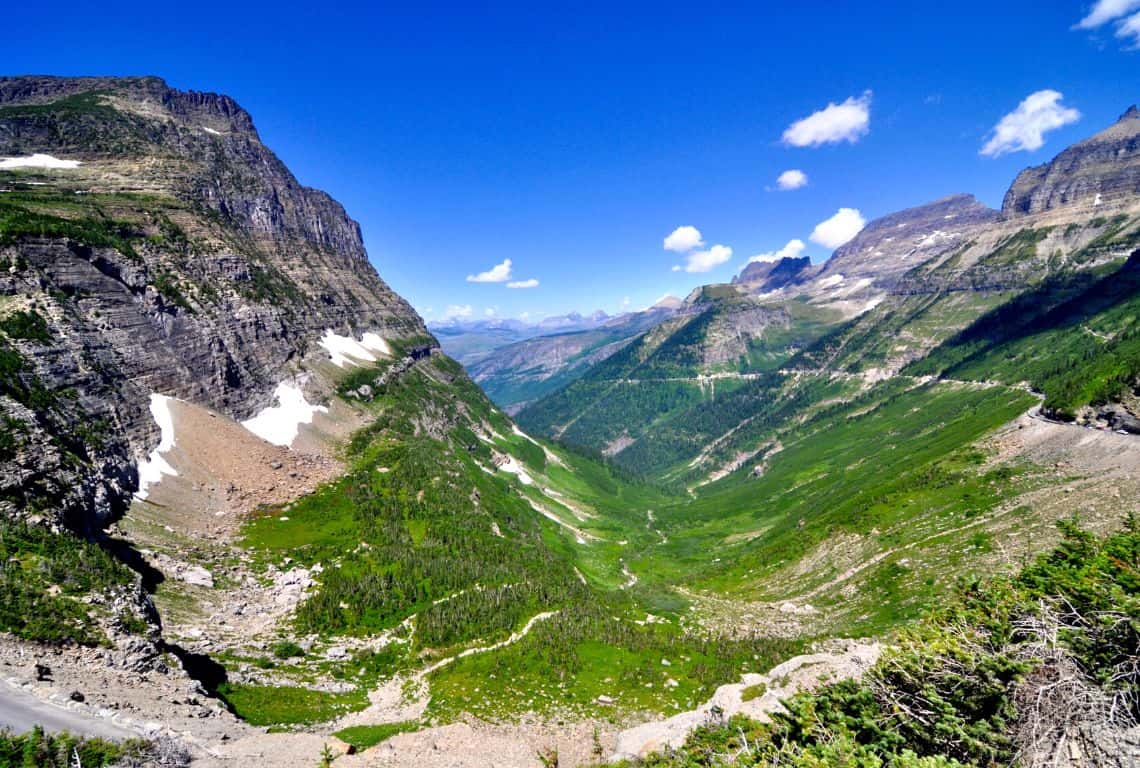 The Big Bend on Going-to-the-Sun Road