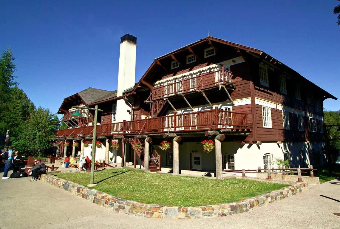 Best Places to Stay in Glacier Lake McDonald Lodge in Glacier National Park