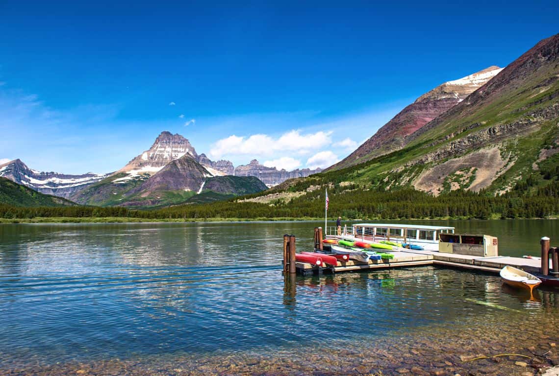 Swiftcurrent Lake Nature Trail in Glacier