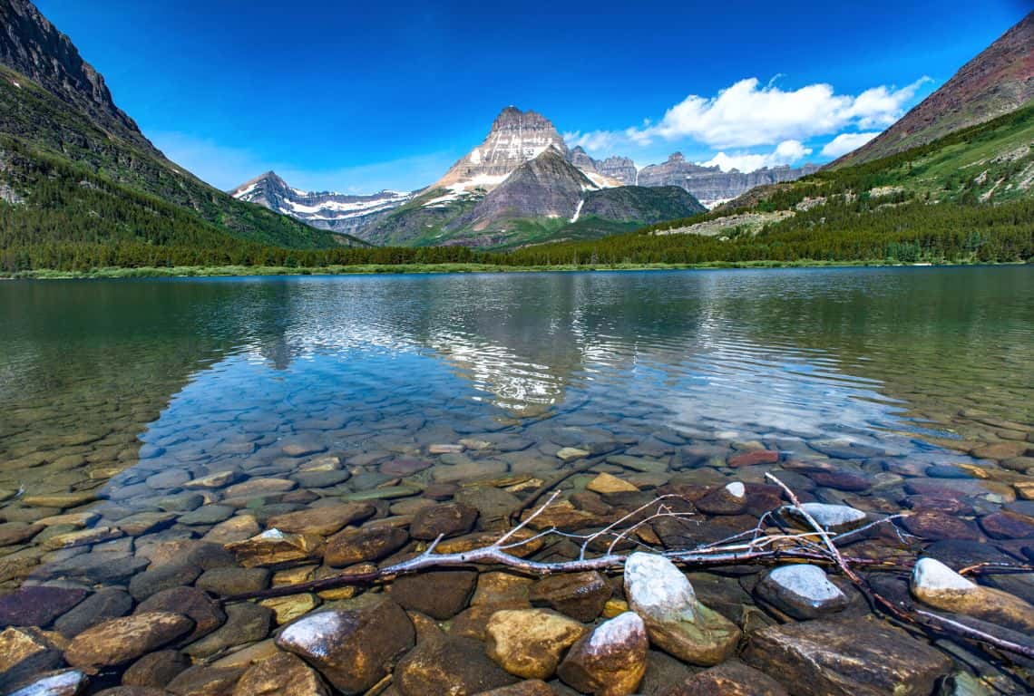 Swiftcurrent Lake Nature Trail in Glacier