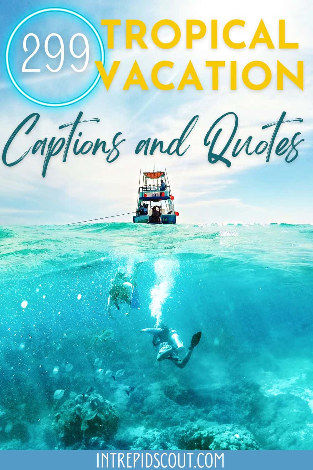 Tropical Vacation Captions and Quotes