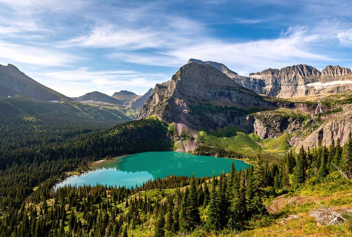 First Visit to Glacier Upper Grinnell Lake