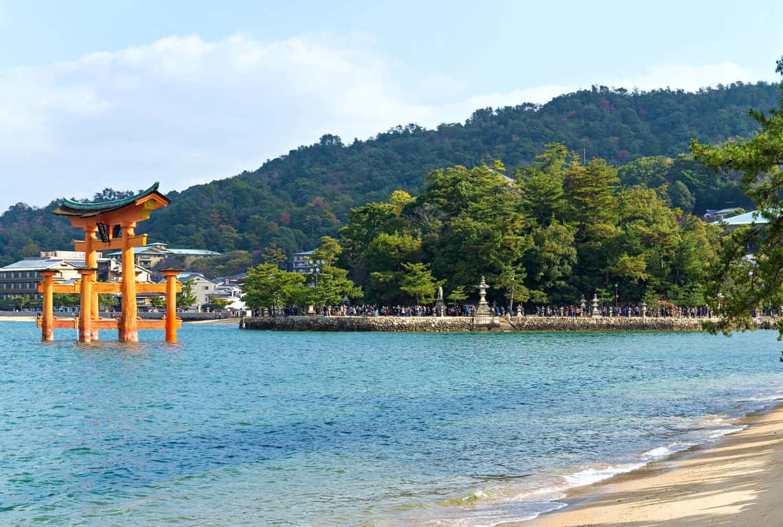Floating Torii on Miyajima Island