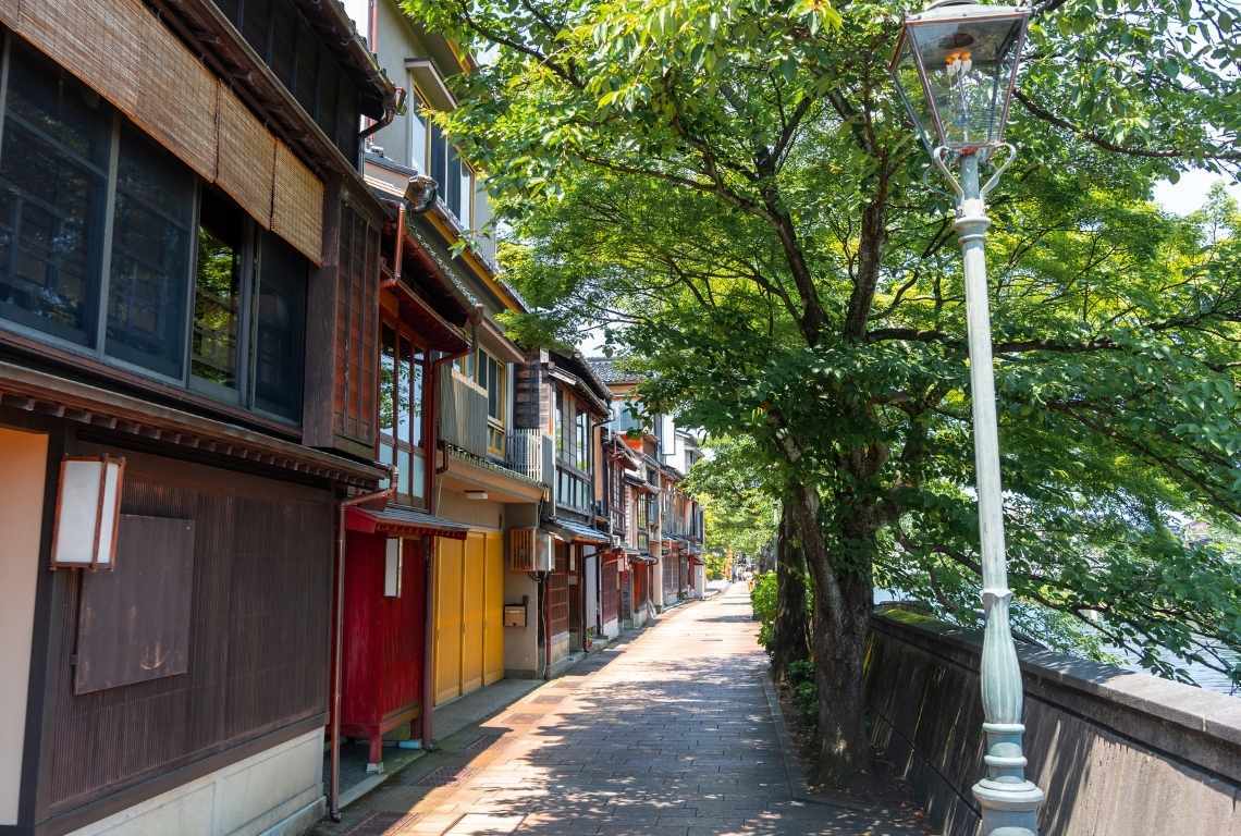 Kazue-machi Chaya District in Kanazawa