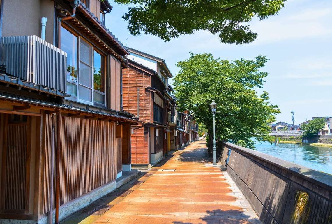 Kazue-machi Chaya District in Kanazawa