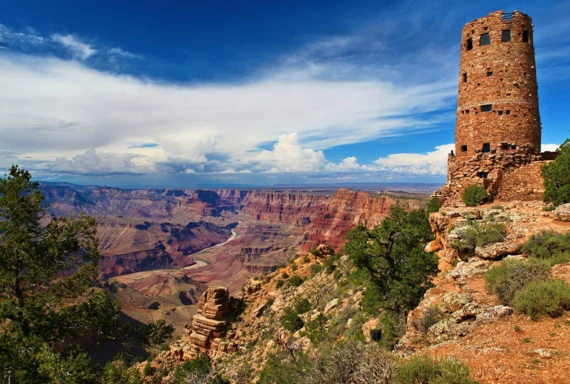 Desert View in Grand Canyon