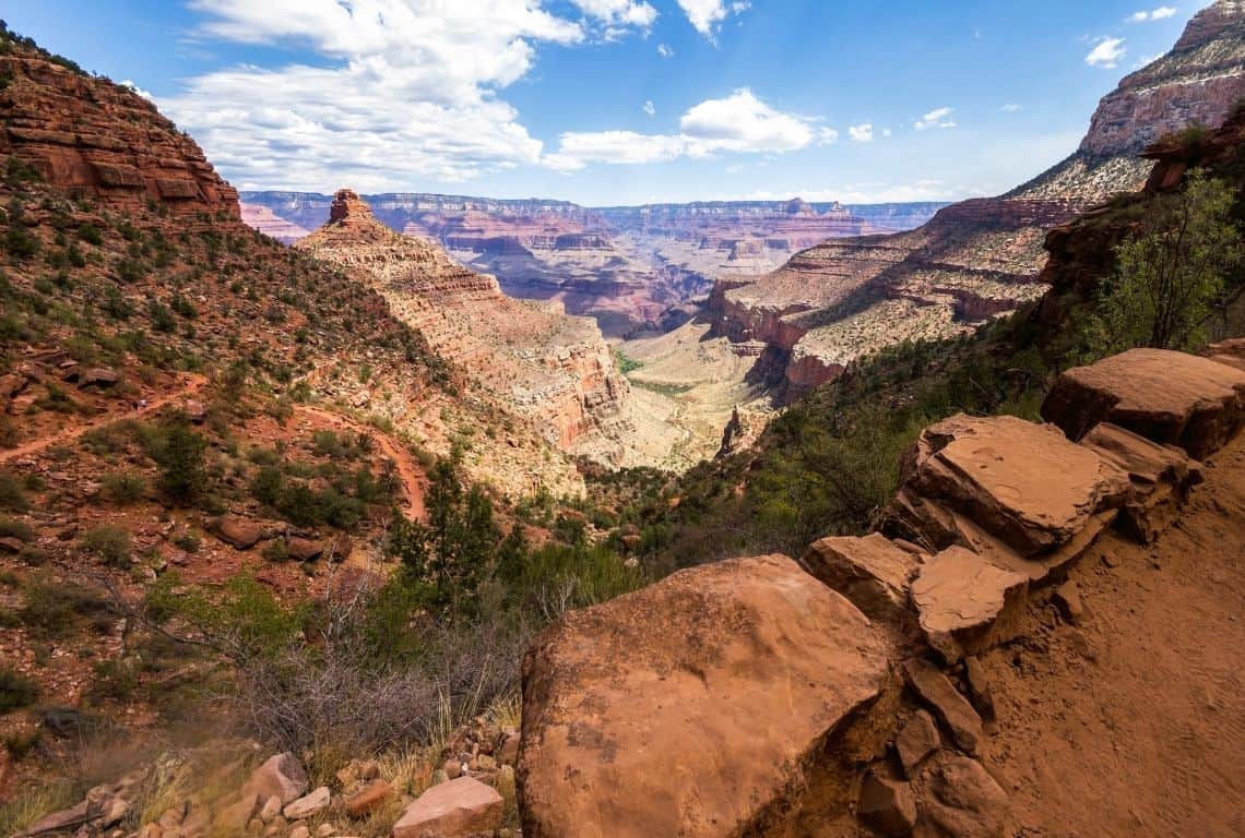 Bright Angel Trail in Grand Canyon