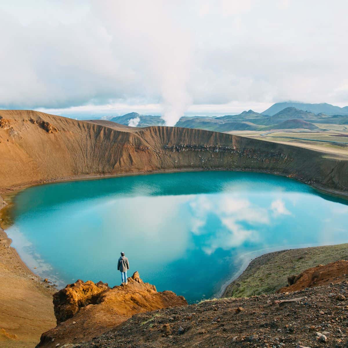 Krafla Viti Crater