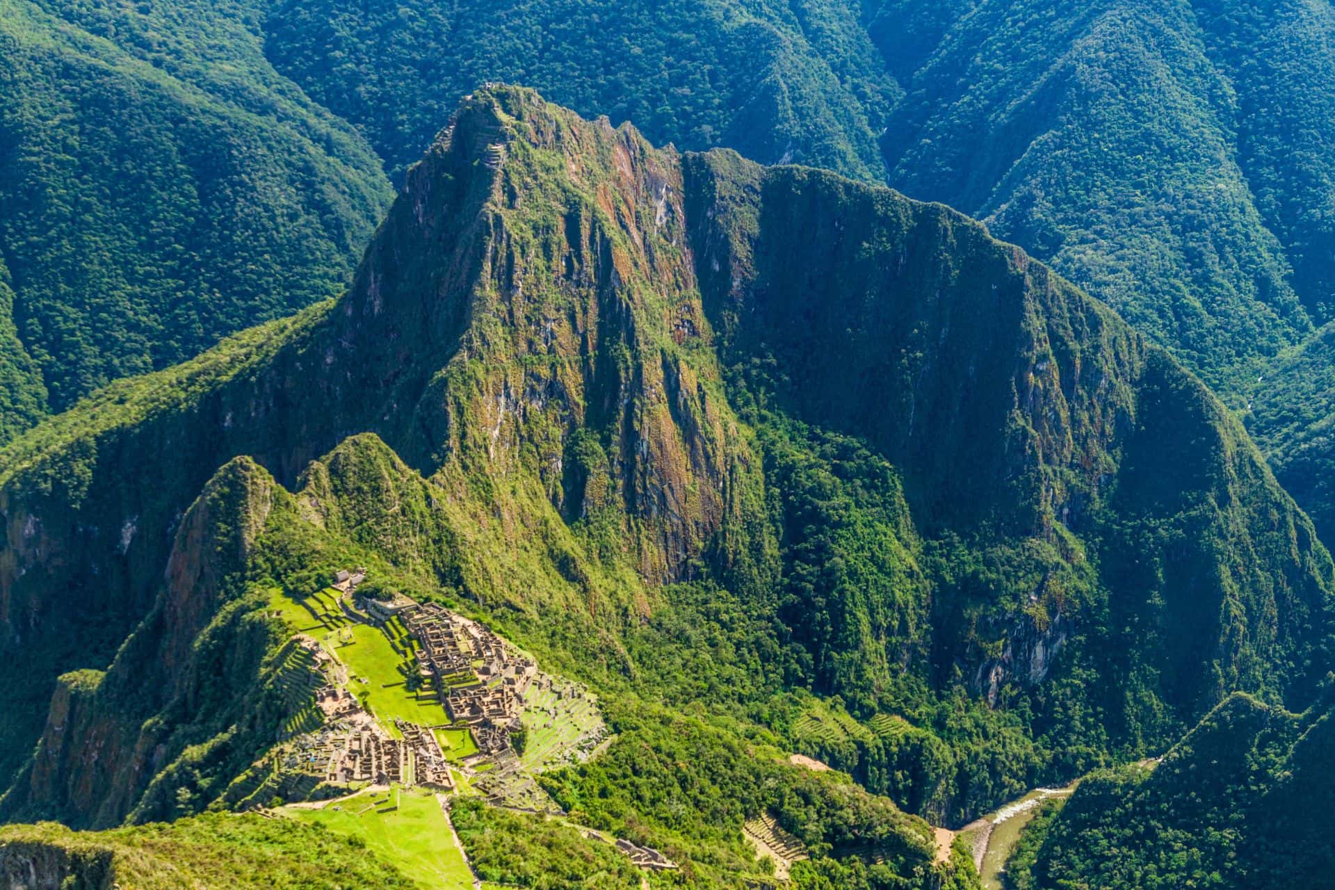 Machu Picchu Citadel and Huayna Picchu