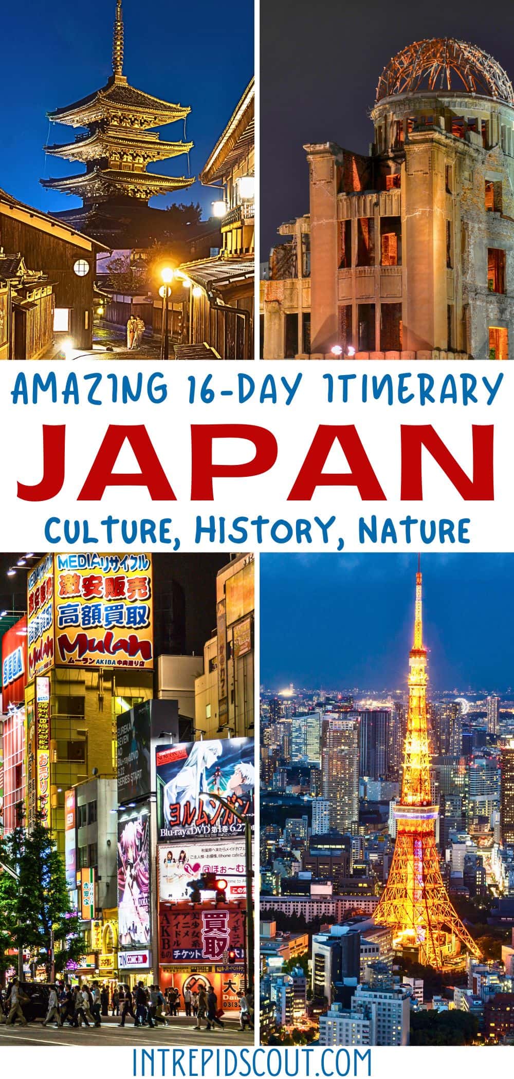 16-Day Japan Itinerary