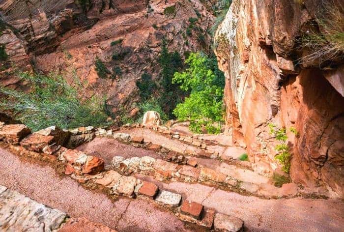 Angels Landing Trail in Zion