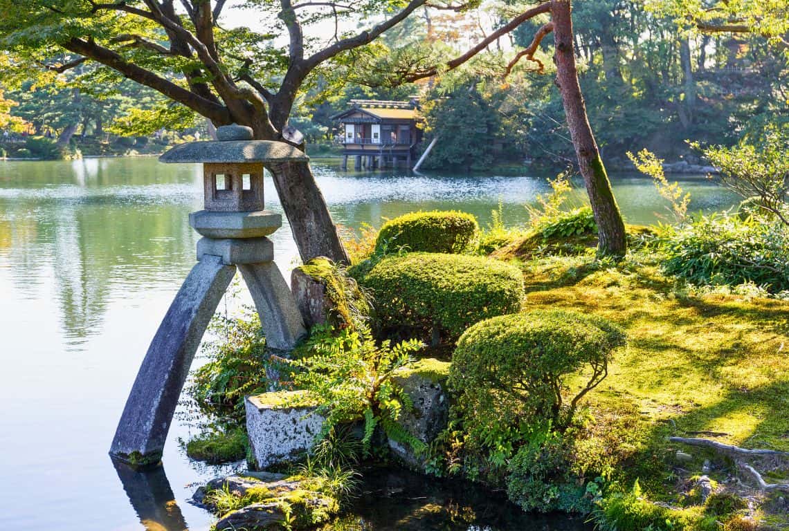 Kenrokuen Garden in Kanazawa