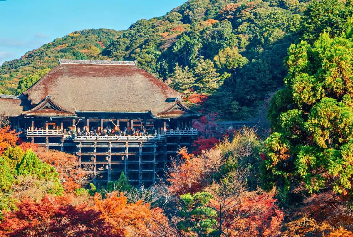 Kiyomizu-dera in Kyoto