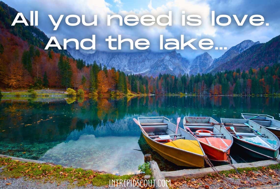 Lake Captions and Quotes