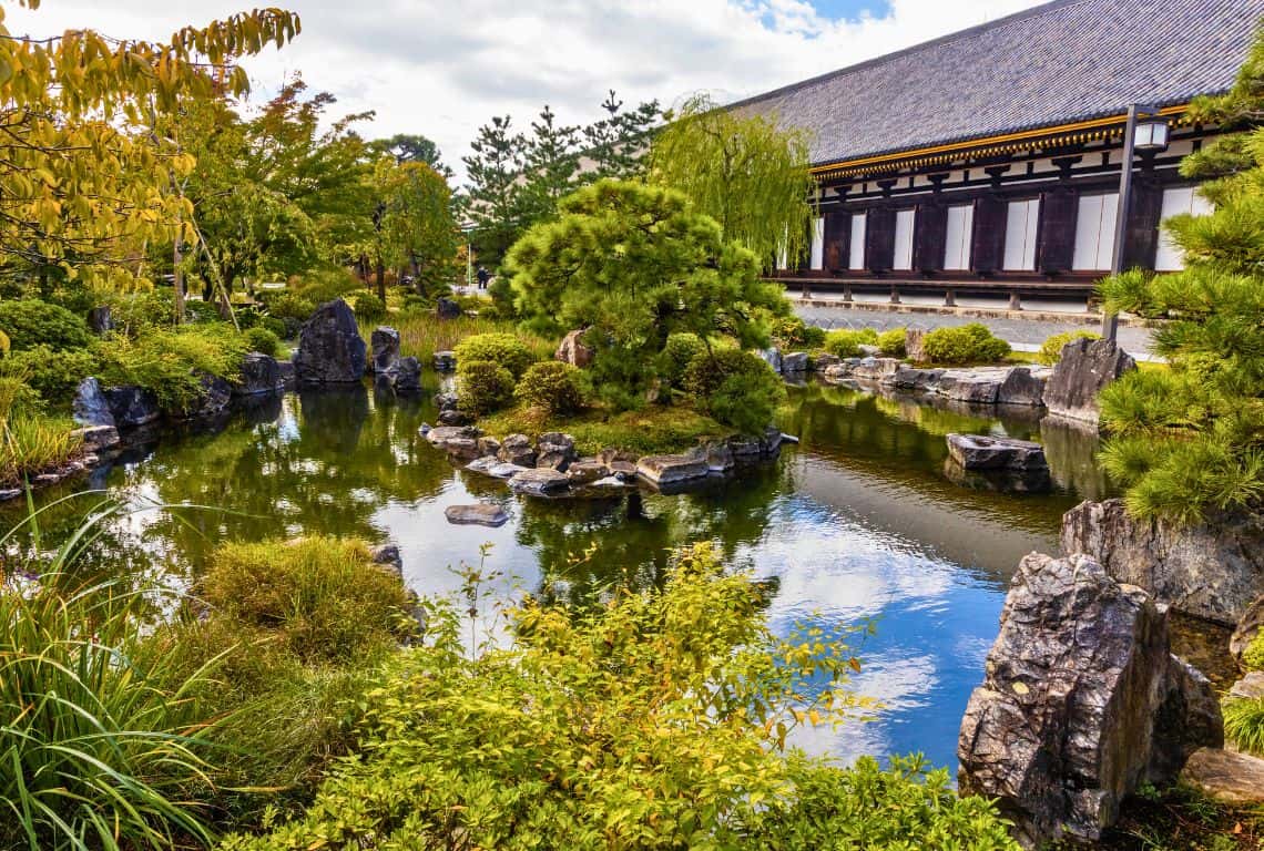 Sanjusangen-do Temple in Kyoto