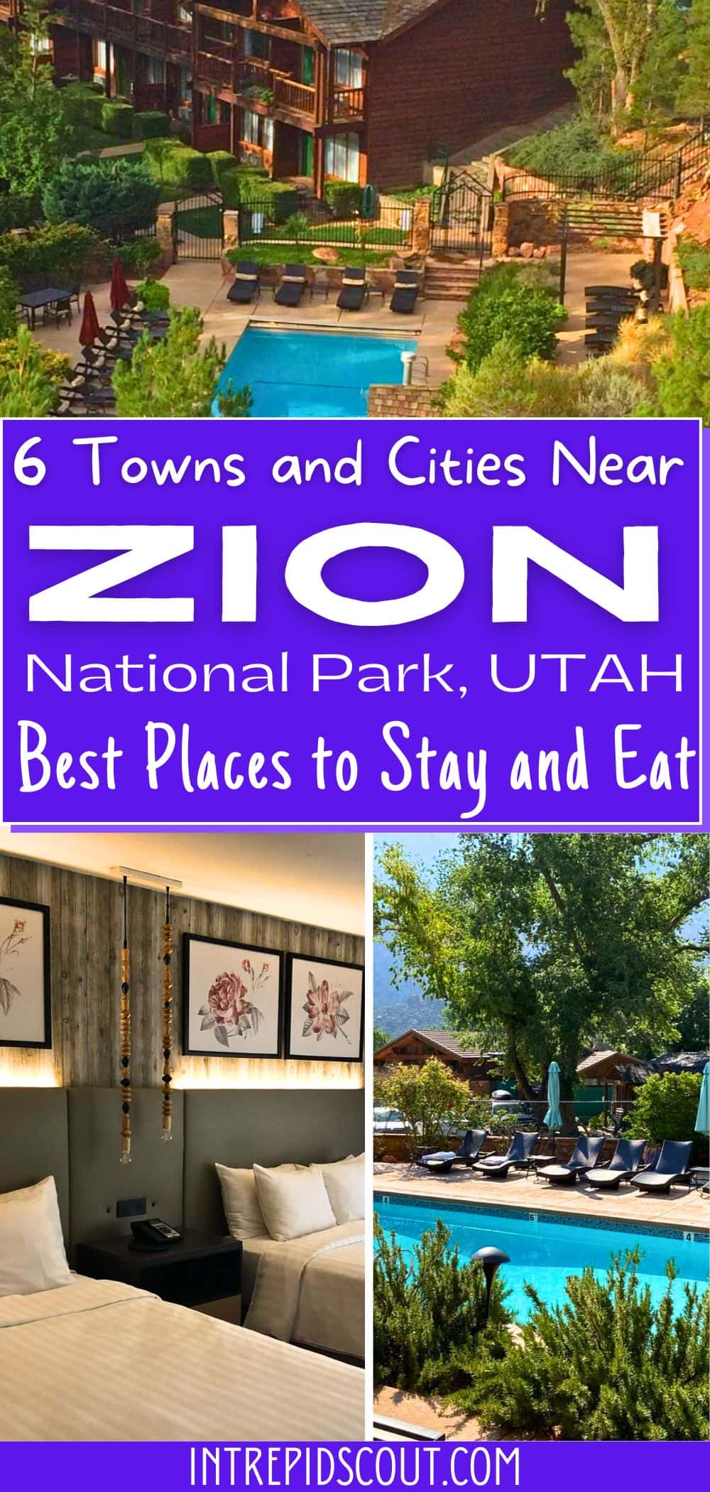 Towns and Cities Near Zion National Park