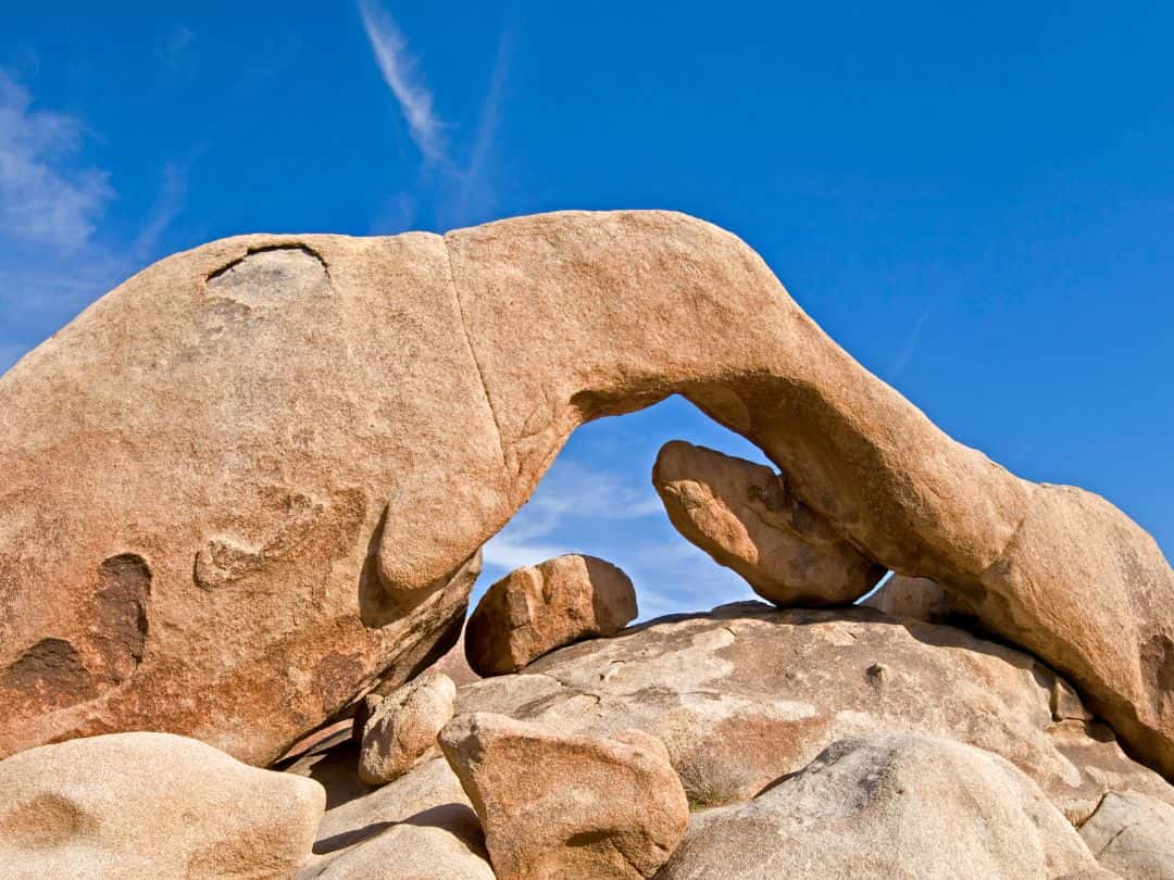 Arch Rock in Joshua Tree