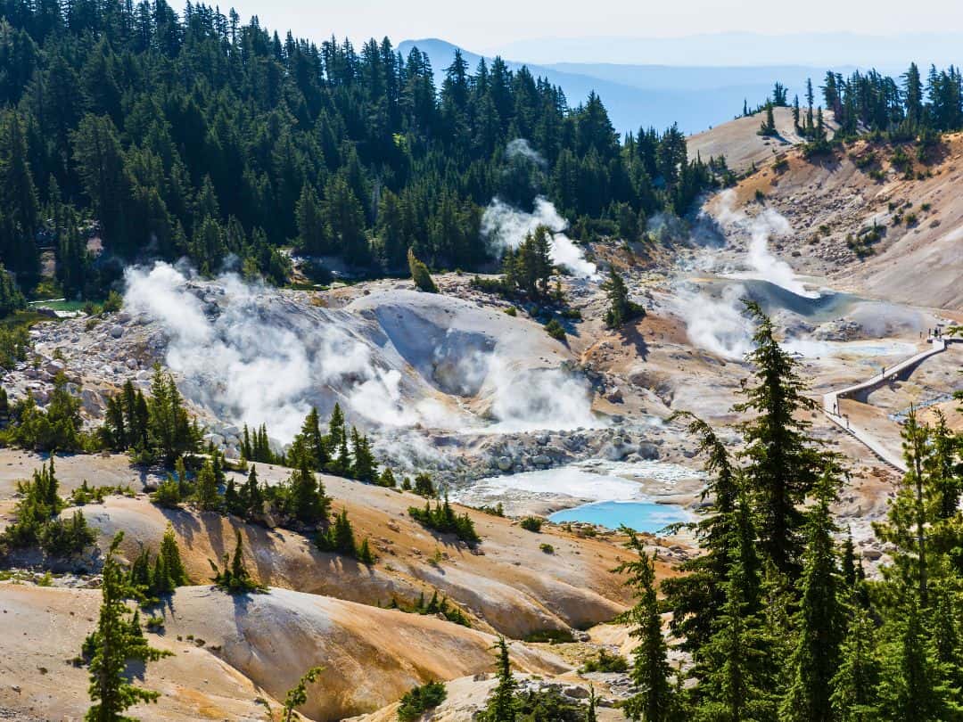 Bumpass Hell in Lassen Volcanic National Park