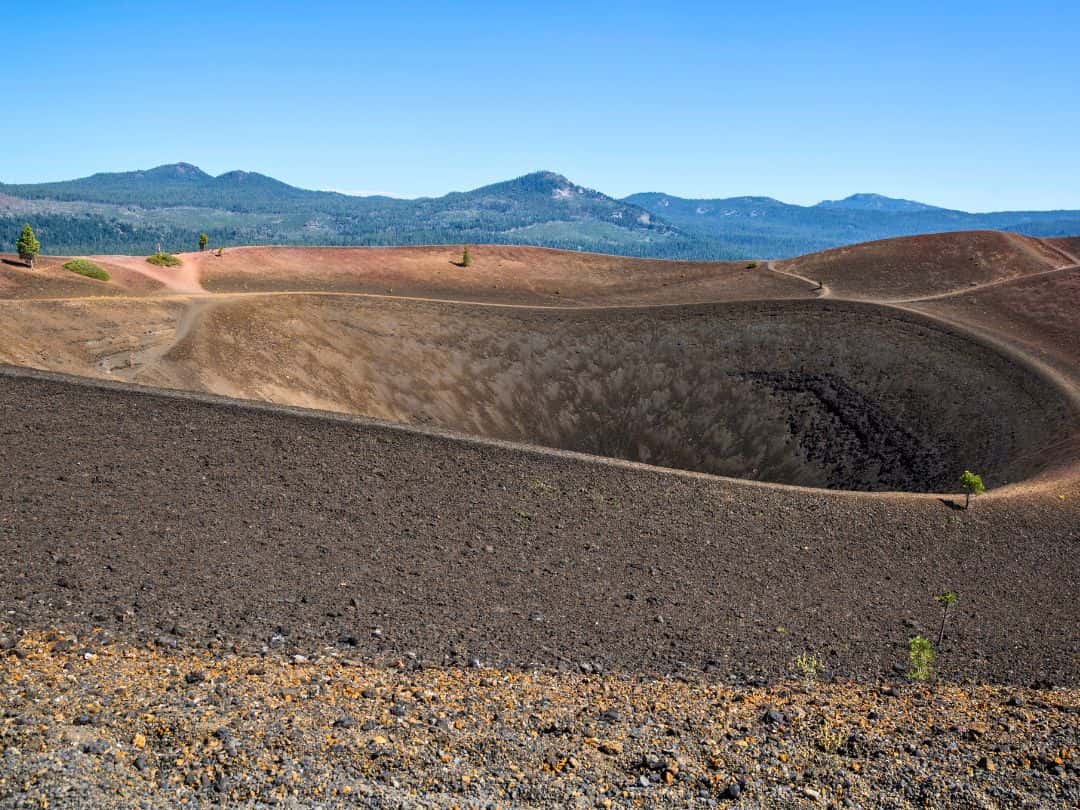 Cinder Cone in Lassen Volcanic National Park