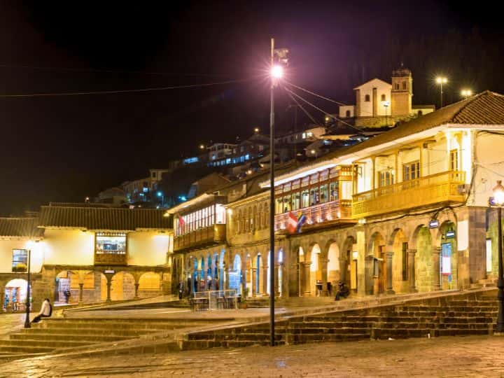 2 Days in Cusco Cusco at Night