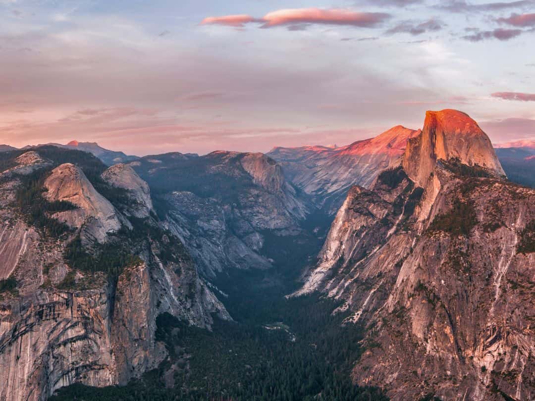 Glacier Point at Sunset