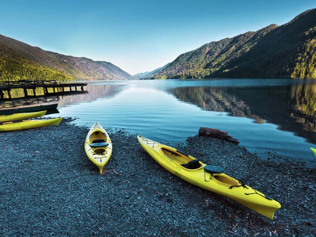 Lake Crescent in Olympic National Park