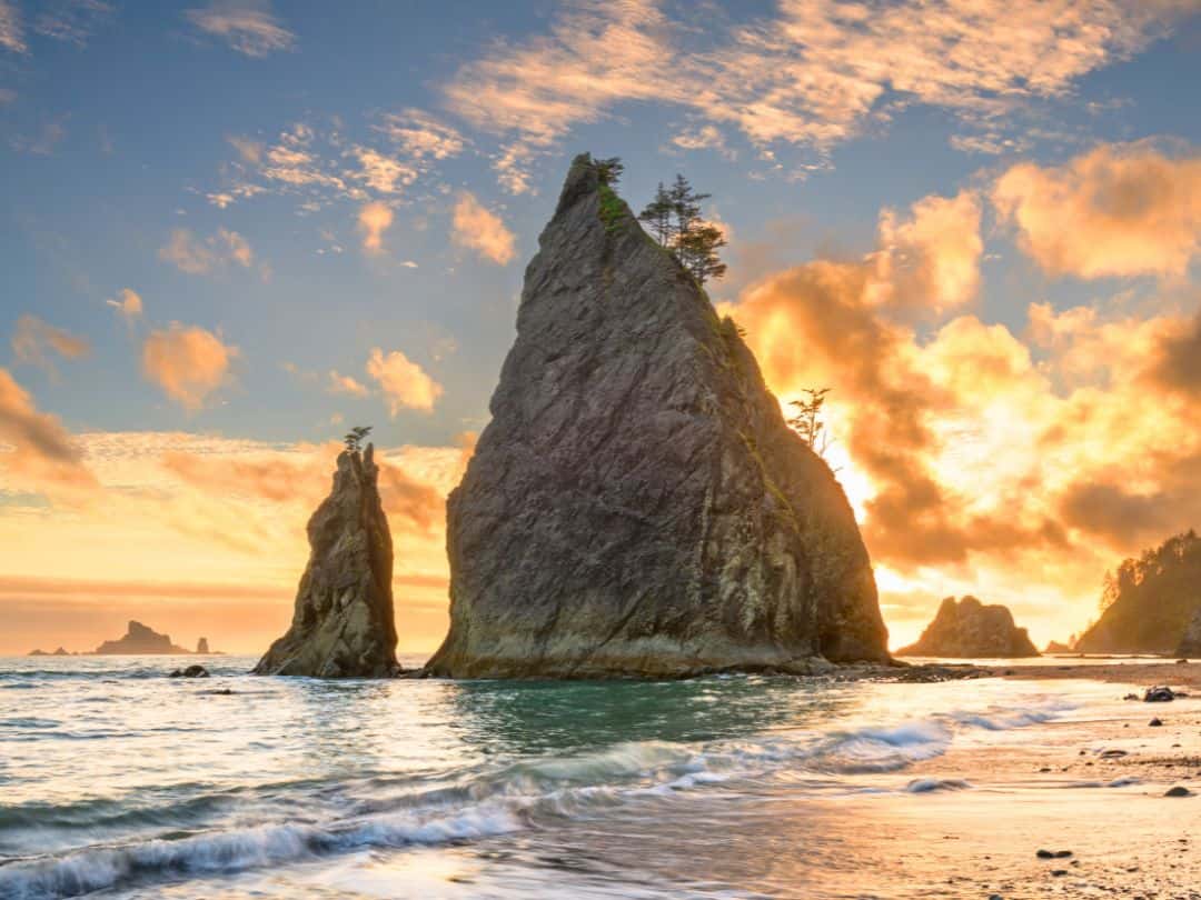 Rialto Beach at Sunset