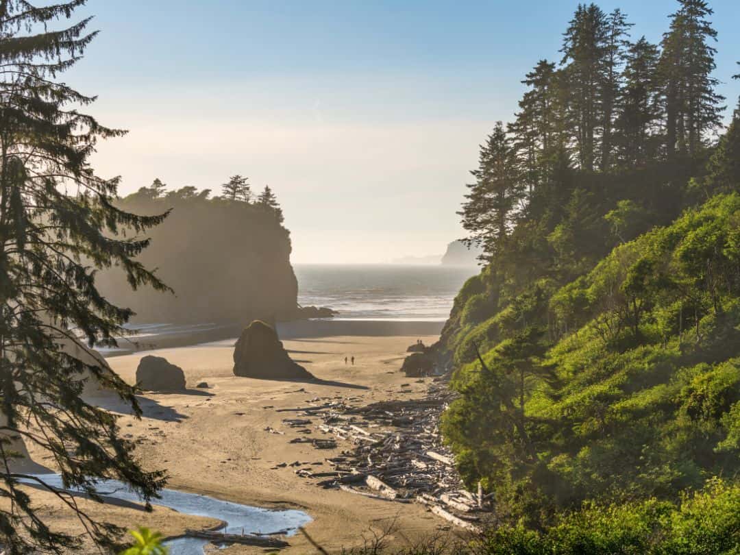 Ruby Beach in Olympic National Park