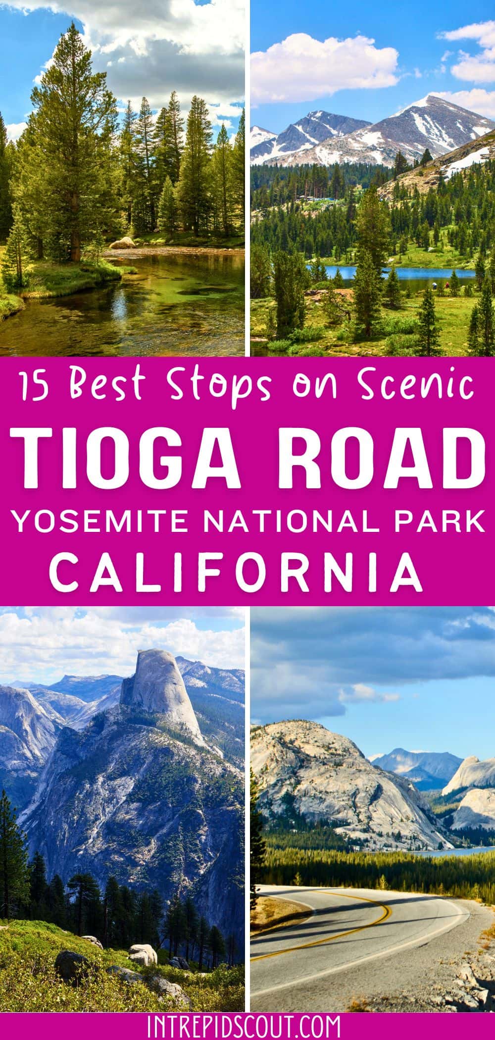 Best Stops on Tioga Road Best Stops on Tioga Road