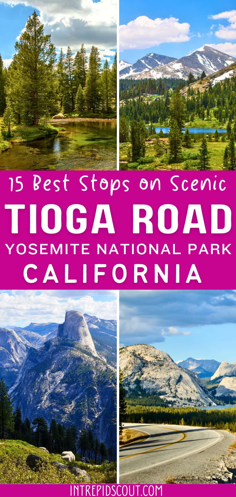 Best Stops on Tioga Road