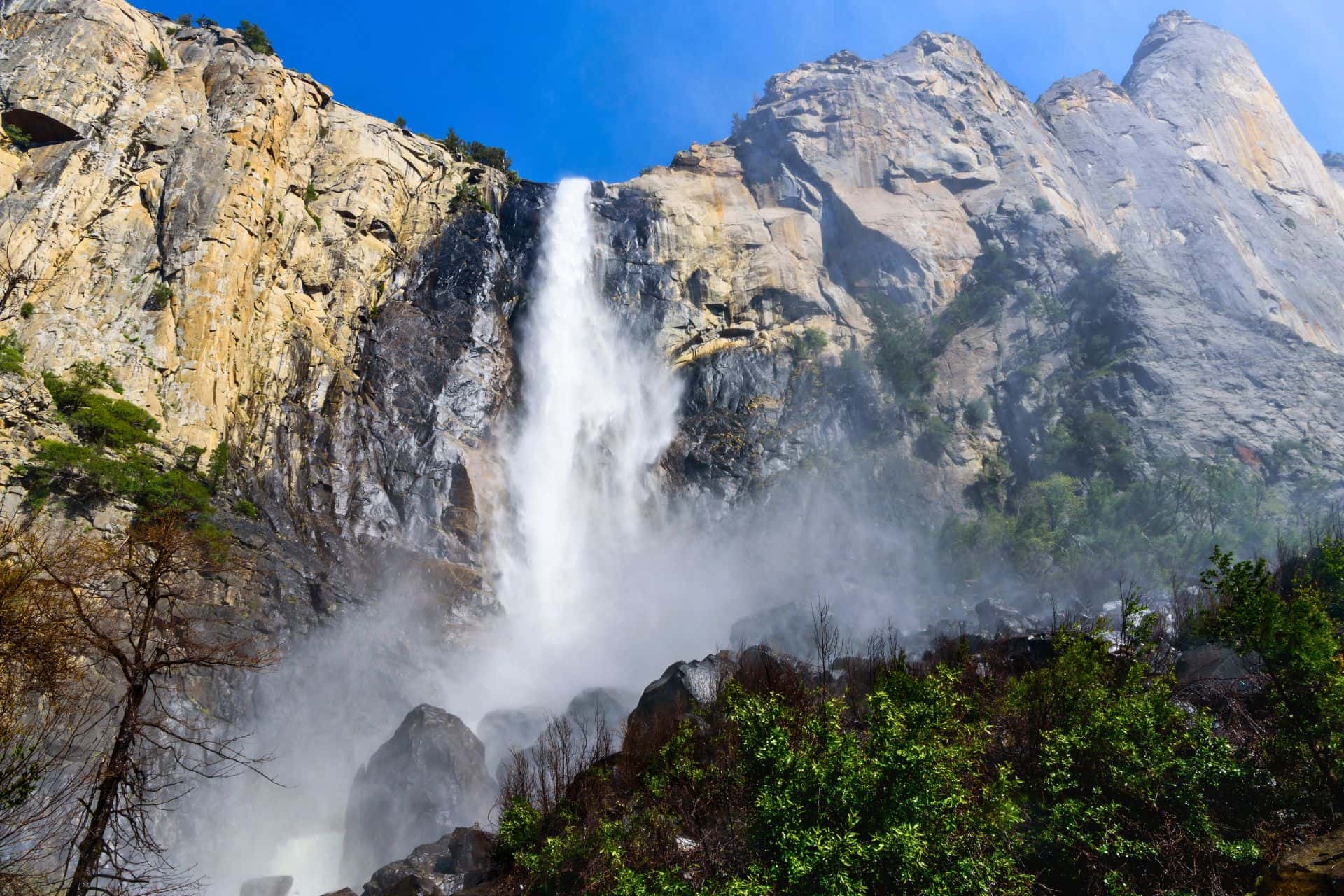 Bridalveil Fall in Yosemite