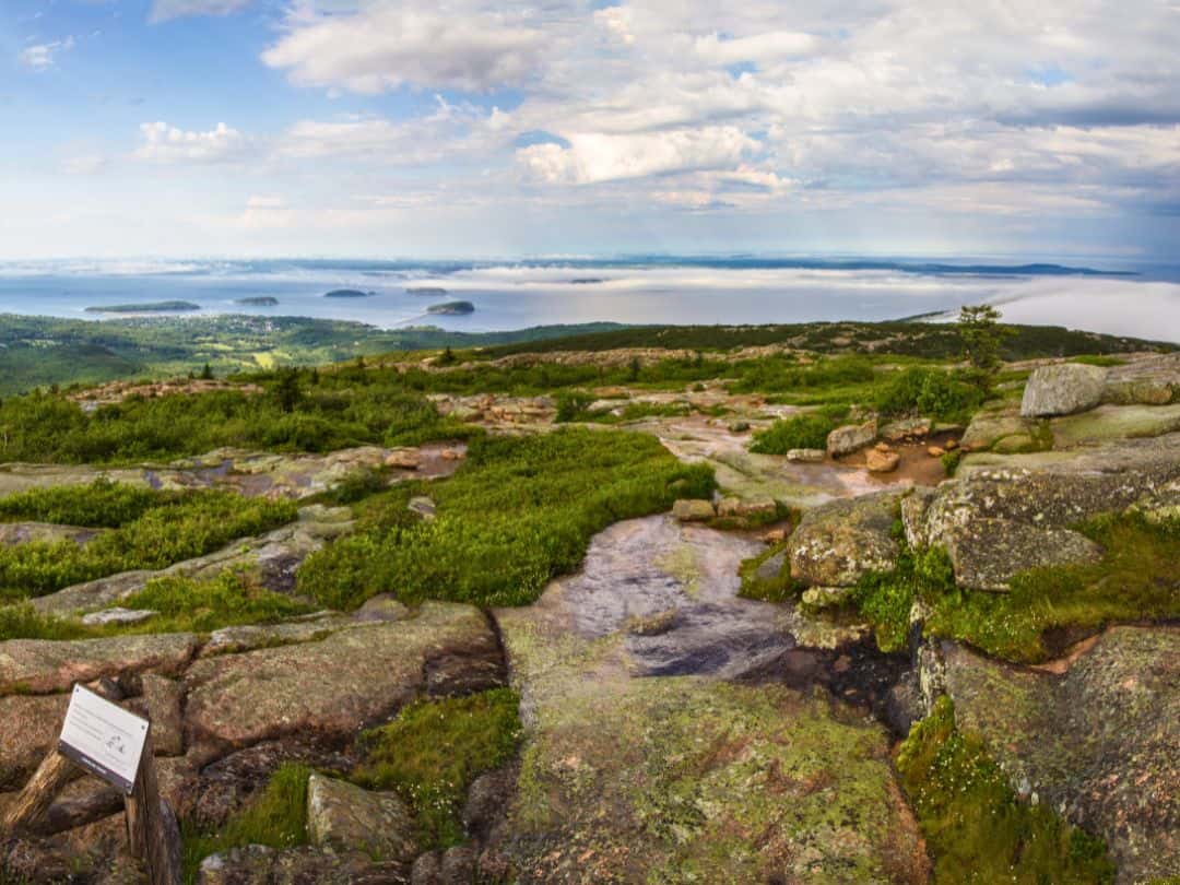 Cadillac Mountain in Acadia