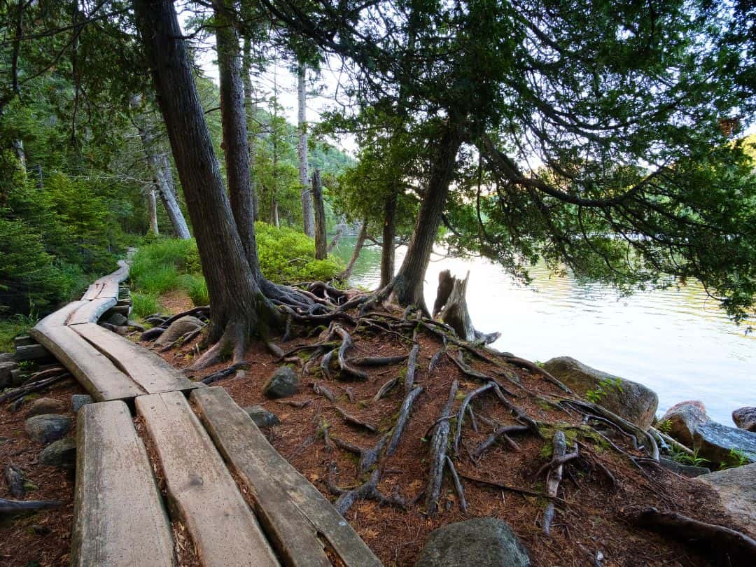 Jordan Pond in Acadia