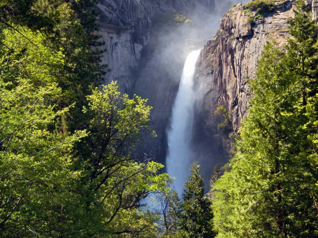 Best Times to Visit Yosemite Lower Yosemite Falls