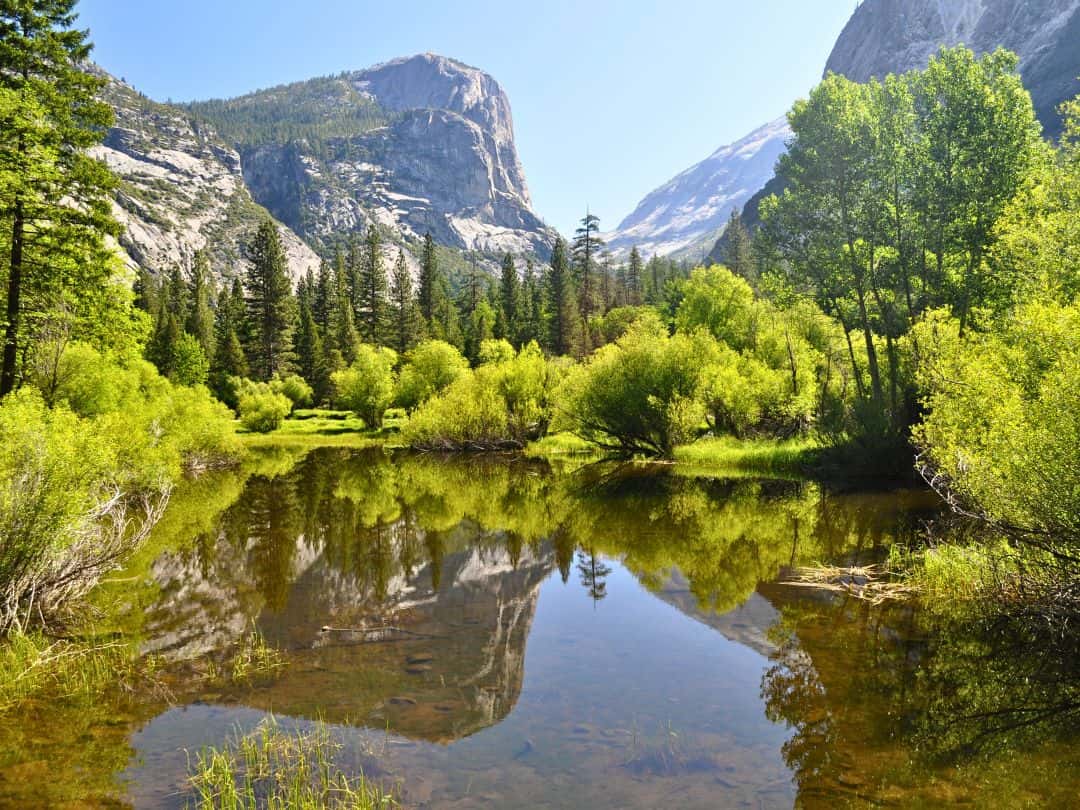 Mirror Lake in Yosemite