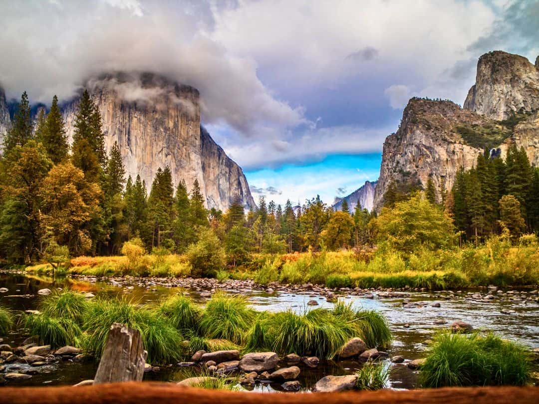 Mirror Lake in Yosemite National Park