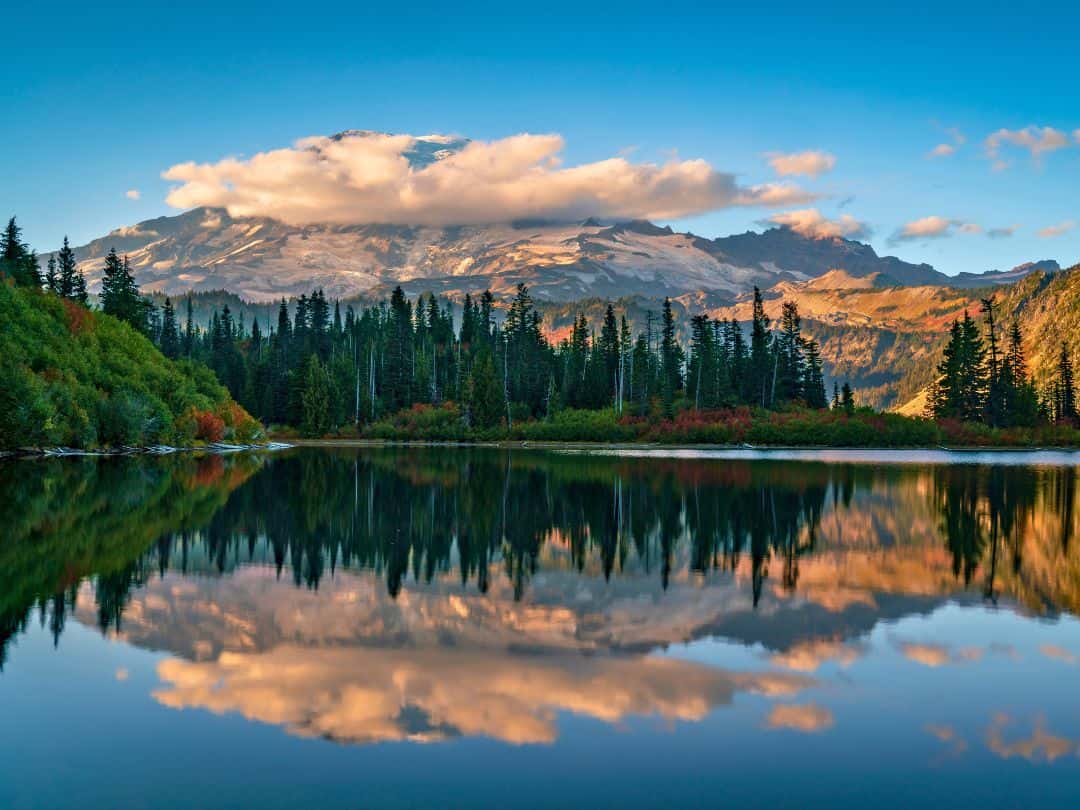 Bench Lake in Mount Rainier National Park