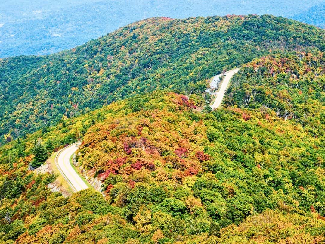 Skyline Drive in Shenandoah National Park