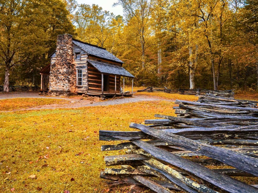 Cades Cove in Great Smoky Mountains