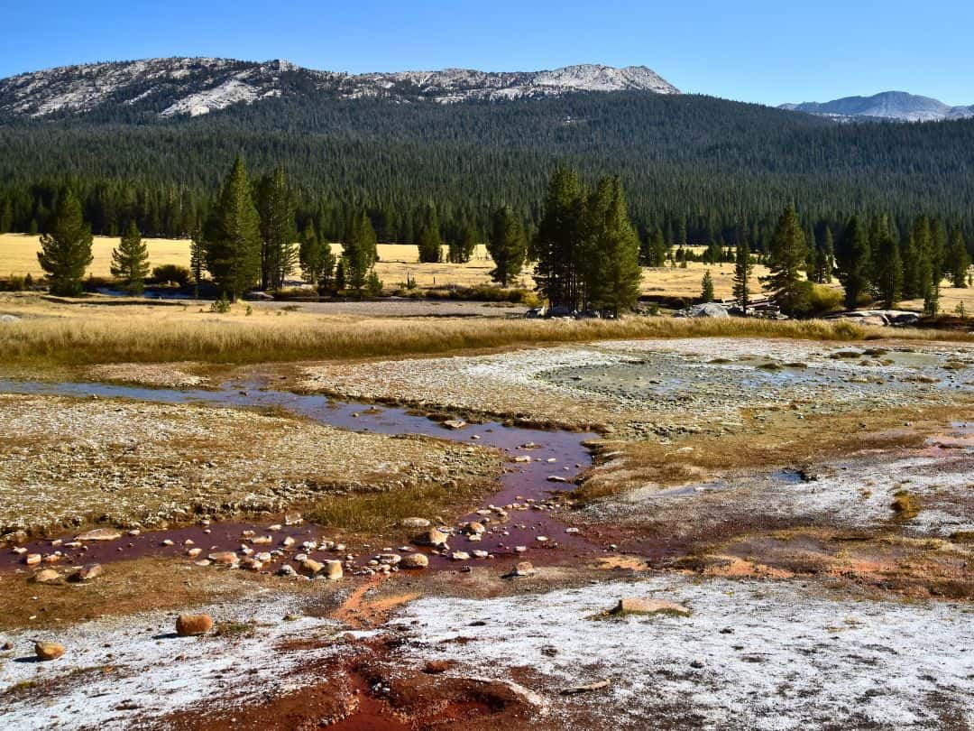 Soda Springs in Yosemite National Park