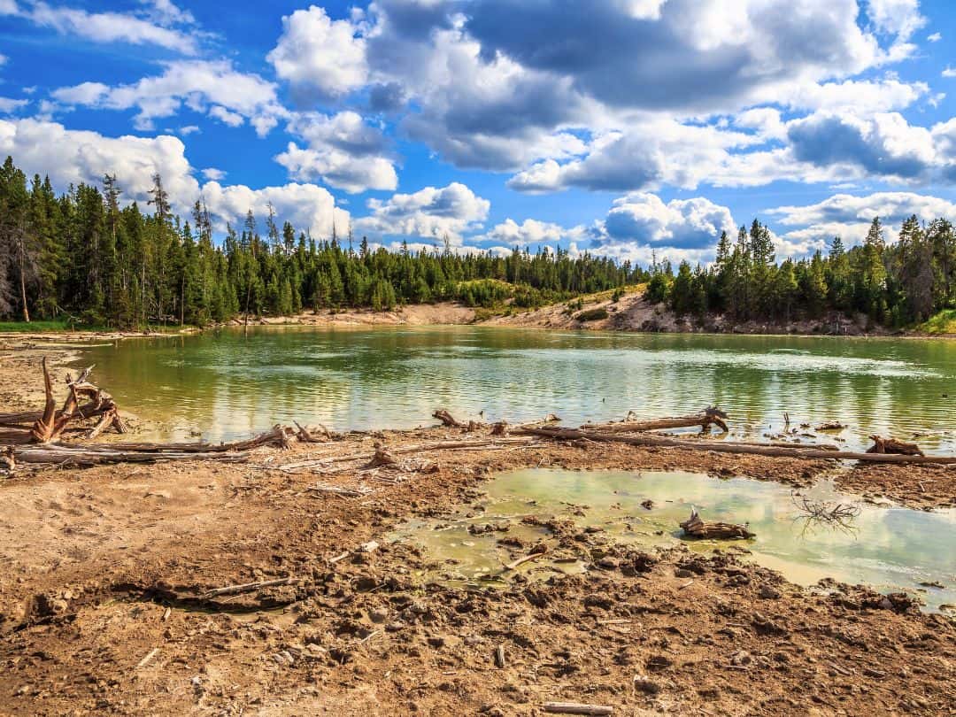 Sour Lake in Mud Volcano Area