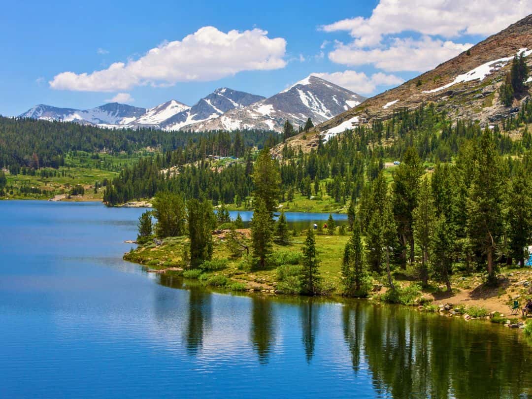 Scenic Drives in Yosemite Tioga Lake