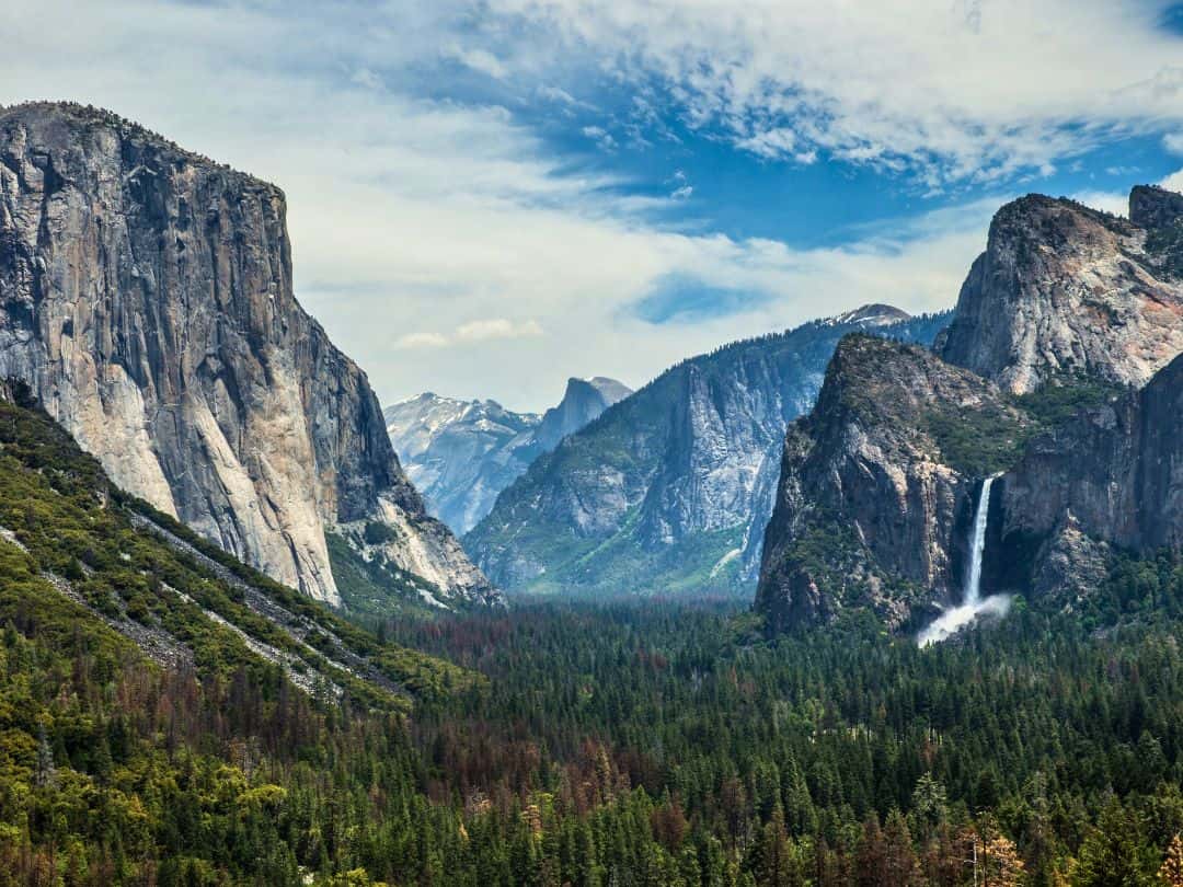 Tunnel View in Yosemite