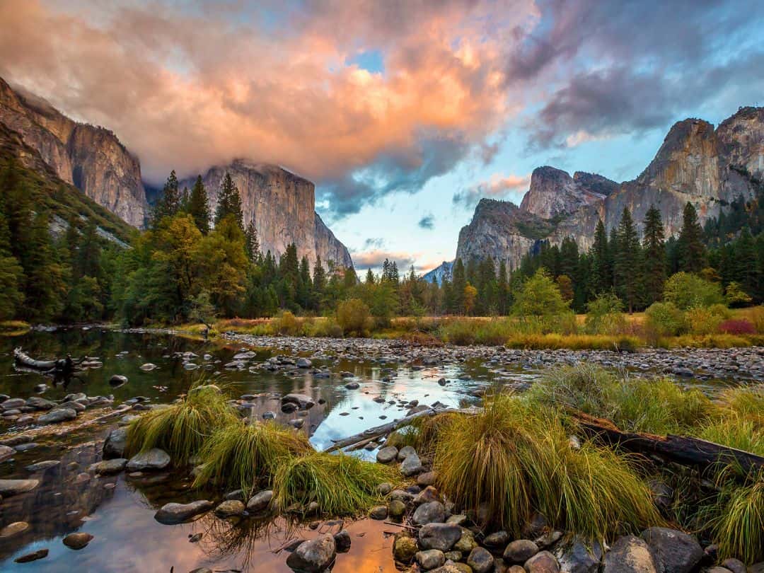 Yosemite Sunset Spots Valley View